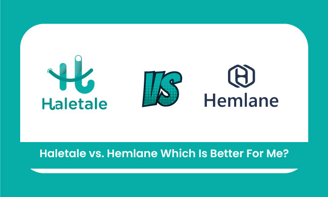 "Comparison of Haletale vs. Hemlane property management software."