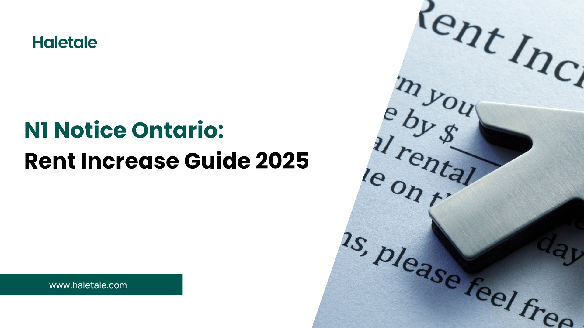 n1 notice ontario : rent increase guide 2025