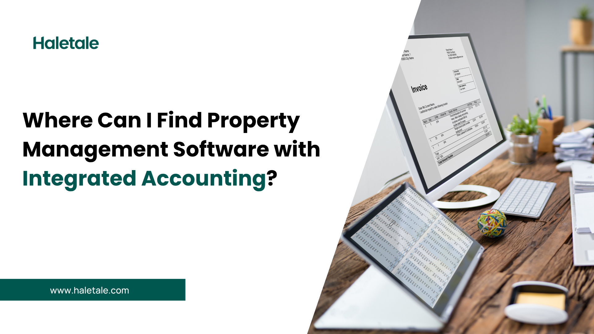 Where can i find property management software with integrated accounting?